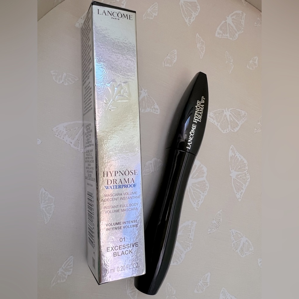100% Authentic Lancôme Hypnôse Drama Waterproof Black Mascara